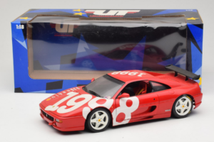 Ferrari F355 Berlinetta レッド ホワイトホイール付き UT Models 1:18 180074020-P2 メタル - 画像 8/8