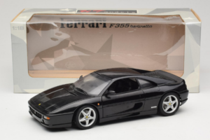 Ferrari F355 Berlinetta ブラック UT Models 1:18 22103 メタル - 画像 8/8