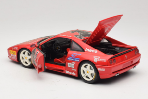 Ferrari F355 Berlinetta Diavia #6 レッド UT Models 1:18 180074020-P3 メタル - 画像 5/8