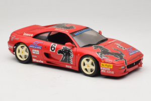Ferrari F355 Berlinetta Diavia #6 レッド UT Models 1:18 180074020-P3 メタル - 画像 6/8