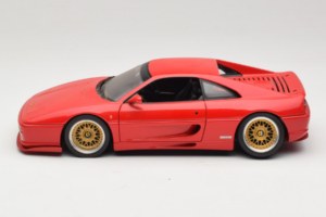 Ferrari F355 Berlinetta レッド カスタム ゴールドホイール付き UT Models 1:18 180074020-P5 メタル - 画像 4/8