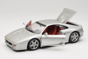Ferrari F355 Berlinetta シルバー UT Models 1:18 180074020-S1 メタル - 画像 2/8