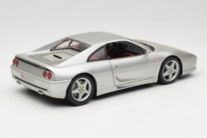 Ferrari F355 Berlinetta シルバー UT Models 1:18 180074020-S1 メタル - 画像 3/8