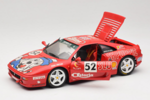Ferrari F355 Berlinetta Slushuppie #52 M. Peters レッド UT Models 1:18 180074020-P4 メタル - 画像 2/8