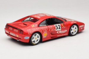 Ferrari F355 Berlinetta Slushuppie #52 M. Peters レッド UT Models 1:18 180074020-P4 メタル - 画像 3/8