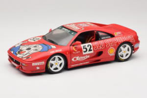 Ferrari F355 Berlinetta Slushuppie #52 M. Peters レッド UT Models 1:18 180074020-P4 メタル
