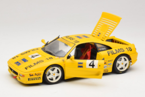 Ferrari F355 Coupe Films 18 #4 Reoloffs / Ansembourg イエロー UT Models 1:18 180074021-Y1 メタル - 画像 2/8