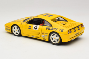 Ferrari F355 Coupe Films 18 #4 Reoloffs / Ansembourg イエロー UT Models 1:18 180074021-Y1 メタル - 画像 7/8