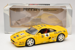 Ferrari F355 Coupe Films 18 #4 Reoloffs / Ansembourg イエロー UT Models 1:18 180074021-Y1 メタル - 画像 8/8