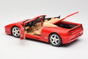 Ferrari F355 Spider レッド Hot Wheels 1:18 25733 メタル - 画像 5/8