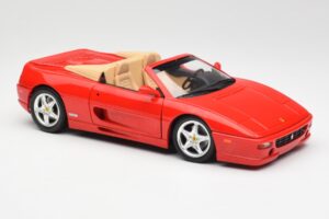 Ferrari F355 Spider レッド Hot Wheels 1:18 25733 メタル - 画像 6/8