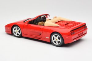 Ferrari F355 Spider レッド Hot Wheels 1:18 25733 メタル - 画像 7/8