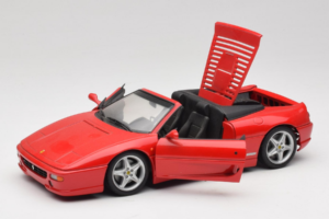 Ferrari F355 Spider レッド UT Models 1:18 180074030-P1 メタル - 画像 2/7