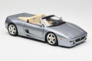 Ferrari F355 Spider シルバー Hot Wheels 1:18 23907-M1 メタル - 画像 6/8