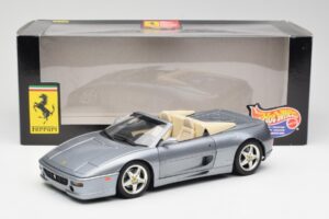 Ferrari F355 Spider シルバー Hot Wheels 1:18 23907-M1 メタル - 画像 8/8