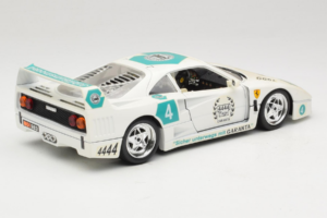 Ferrari F40 4444 Tage Garanta #4 ホワイト Bburago 1:18 3332-W5 メタル - 画像 3/8