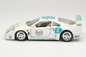 Ferrari F40 4444 Tage Garanta #4 ホワイト Bburago 1:18 3332-W5 メタル - 画像 4/8