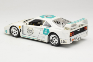 Ferrari F40 4444 Tage Garanta #4 ホワイト Bburago 1:18 3332-W5 メタル - 画像 7/8