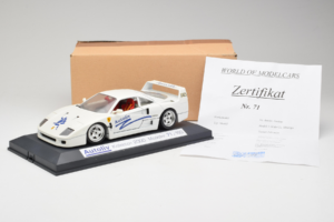 Ferrari F40 Autoliv ホワイト リミテッドエディション 150台 Exclusive Cars 1:18 EC001 メタル - 画像 9/9