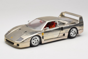 Ferrari F40 Chrome Silver Bburago 1:18 3401 メタル
