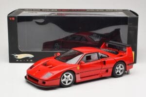 Ferrari F40 Competizione Test Version レッド Hot Wheels 1:18 P9922 メタル - 画像 8/8