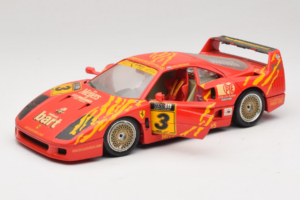 Ferrari F40 Evoluzione #3 Brummel レッド 1987 Bburago 1:18 3022-P2 メタル - 画像 2/8