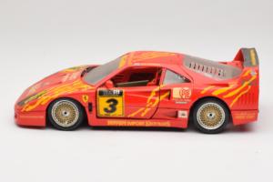 Ferrari F40 Evoluzione #3 Brummel レッド 1987 Bburago 1:18 3022-P2 メタル - 画像 4/8