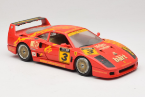 Ferrari F40 Evoluzione #3 Brummel レッド 1987 Bburago 1:18 3022-P2 メタル - 画像 6/8