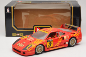 Ferrari F40 Evoluzione #3 Brummel レッド 1987 Bburago 1:18 3022-P2 メタル - 画像 8/8