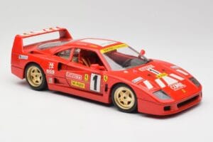 Ferrari F40 Evoluzione Bburago 1:18 3042 メタル - 画像 6/8