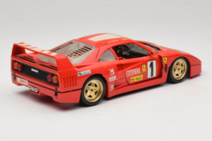Ferrari F40 Evoluzione #1 Pirelli レッド 1992 Bburago 1:18 3042-P1 メタル - 画像 3/8