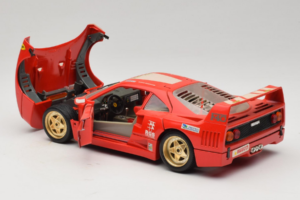 Ferrari F40 Evoluzione #1 Pirelli レッド 1992 Bburago 1:18 3042-P1 メタル - 画像 5/8