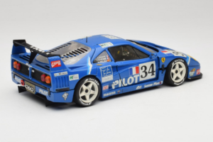 Ferrari F40 Evoluzione #34 ブルー Custom 1987 Bburago 1:18 3032-C1 メタル - 画像 3/8