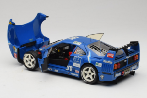 Ferrari F40 Evoluzione #34 ブルー Custom 1987 Bburago 1:18 3032-C1 メタル - 画像 5/8