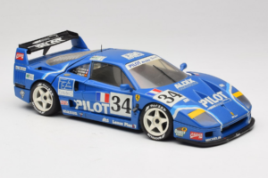 Ferrari F40 Evoluzione #34 ブルー Custom 1987 Bburago 1:18 3032-C1 メタル - 画像 6/8