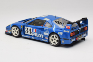 Ferrari F40 Evoluzione #34 ブルー Custom 1987 Bburago 1:18 3032-C1 メタル - 画像 7/8