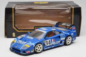 Ferrari F40 Evoluzione #34 ブルー Custom 1987 Bburago 1:18 3032-C1 メタル - 画像 8/8