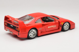 Ferrari F40 Evoluzione レッド Master Line Bburago 1:18 3042-M1 メタル - 画像 3/8