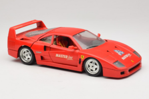 Ferrari F40 Evoluzione レッド Master Line Bburago 1:18 3042-M1 メタル - 画像 6/8