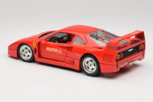 Ferrari F40 Evoluzione レッド Master Line Bburago 1:18 3042-M1 メタル - 画像 7/8