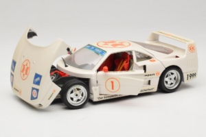 Ferrari F40 #1 Expert ホワイト 1987 Bburago 1:18 3332-W2 メタル - 画像 2/8