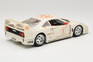 Ferrari F40 #1 Expert ホワイト 1987 Bburago 1:18 3332-W2 メタル - 画像 3/8