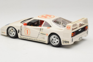Ferrari F40 #1 Expert ホワイト 1987 Bburago 1:18 3332-W2 メタル - 画像 7/8