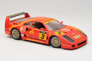 Ferrari F40 #3 F. Kroymans Ferrari Imports Kroymans BBS Wheels レッド 1987 Bburago 1:18 3032-H1 メタル - 画像 6/8