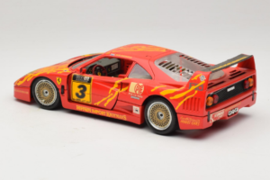 Ferrari F40 #3 F. Kroymans Ferrari Imports Kroymans BBS Wheels レッド 1987 Bburago 1:18 3032-H1 メタル - 画像 7/8
