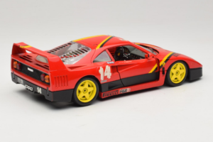 Ferrari F40 Evoluzione #14 L. Dalla Noce H&R レッド イエローホイール 1992 Bburago 1:18 3042-H1 メタル - 画像 3/8