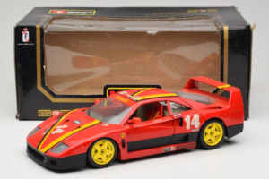 Ferrari F40 Evoluzione #14 L. Dalla Noce H&R レッド イエローホイール 1992 Bburago 1:18 3042-H1 メタル - 画像 8/8