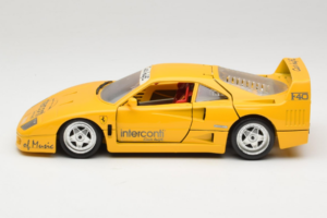 Ferrari F40 Interconti Car HiFi イエロー Bburago 1:18 3032-I1 メタル - 画像 4/8