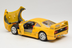 Ferrari F40 Interconti Car HiFi イエロー Bburago 1:18 3032-I1 メタル - 画像 5/8