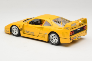 Ferrari F40 Interconti Car HiFi イエロー Bburago 1:18 3032-I1 メタル - 画像 7/8